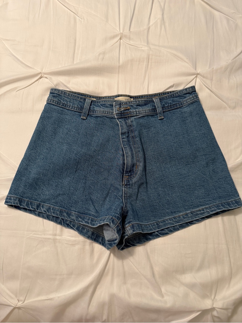 Universal Thread High-Rise Sailor Blue Denim Shorts - 10